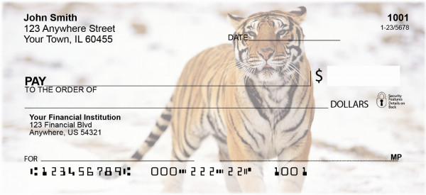 Big Cats Personal Checks