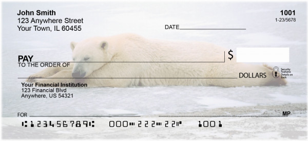 Arctic Bliss Personal Checks