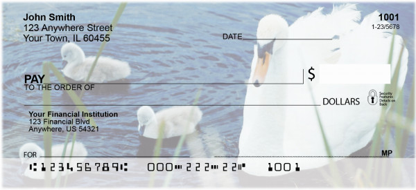 Ducklings in Spring Personal Checks