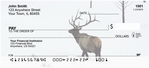 Elk Racks Personal Checks