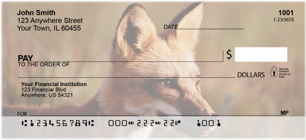 Sly as a Fox Personal Checks
