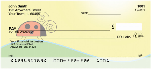 Doodlebugs Personal Checks