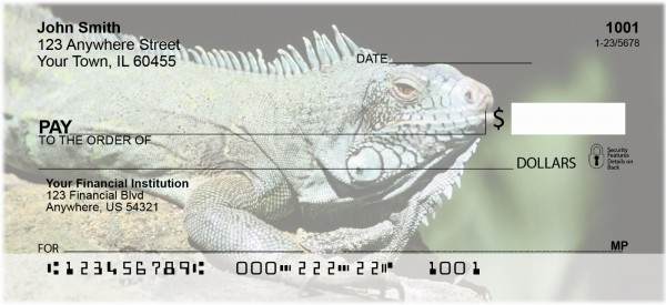 Razzle-Dazzle Reptiles Personal Checks