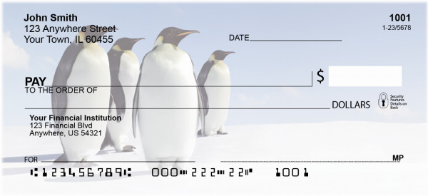 Penguins Personal Checks