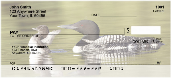 A Loon-ee Family Personal Checks