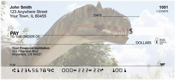Dinosaurs Alive Personal Checks