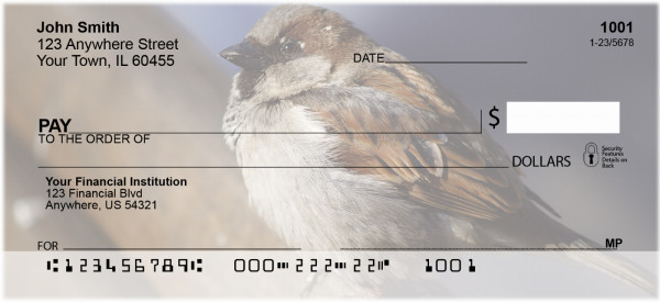 Sparrow Inspirations Personal Checks