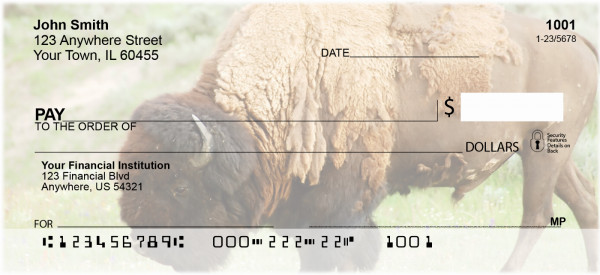 Home On The Range Personal Checks