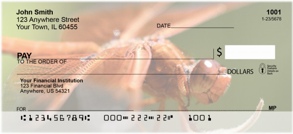 Dragonfly Maneuvers Personal Checks