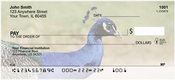 Peacock Pride Personal Checks