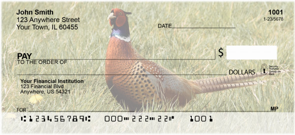 Pheasants Personal Checks