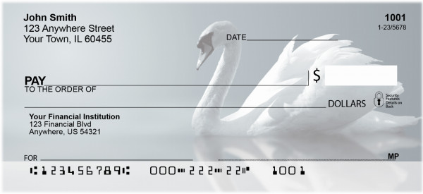 Swan Splendor Personal Checks