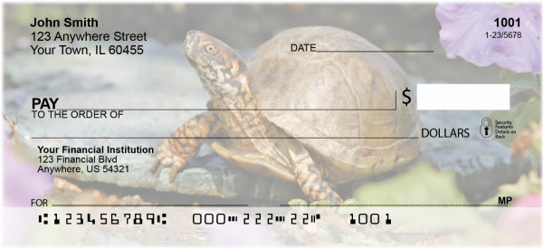 Box Turtles Personal Checks