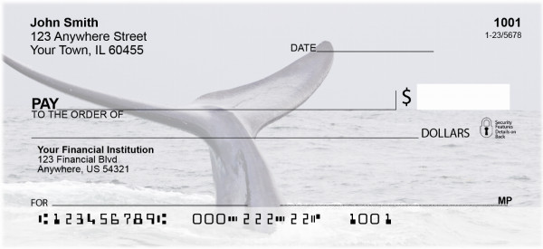 Whale Of A Tail Personal Checks
