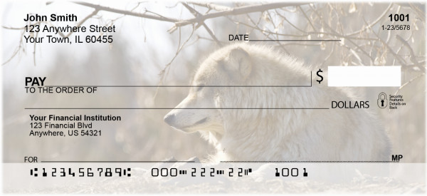 Wolves Personal Checks