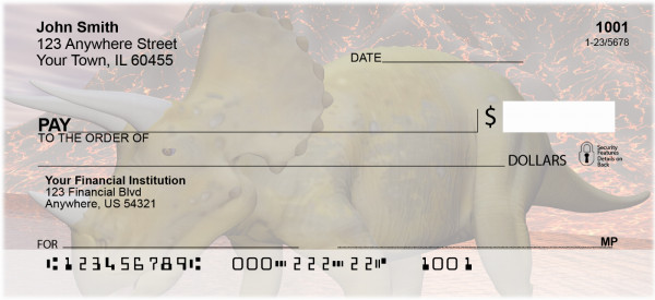 Dinosaur Planet Personal Checks
