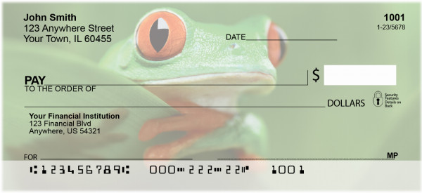 More Tree Frogs Personal Checks