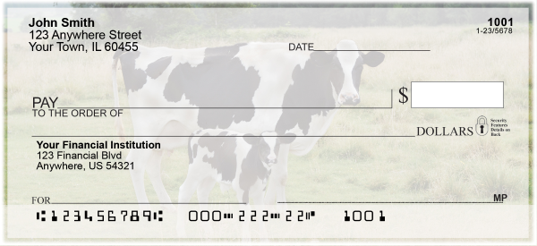 Adorable Calves Personal Checks