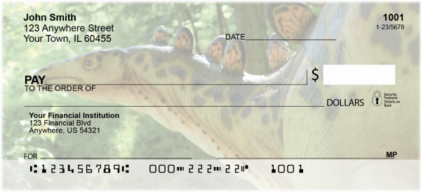 Dinosaurs Nextdoor Personal Checks