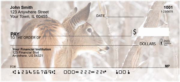 Whitetail Deer Personal Checks