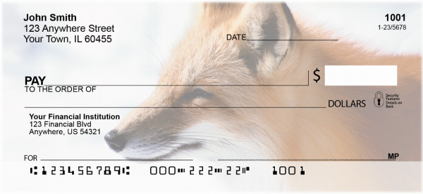 Foxy Personal Checks