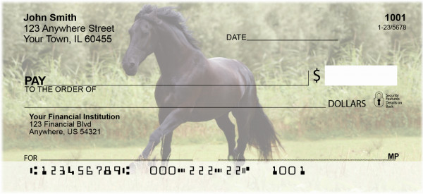 Award Winning Stallions Personal Checks