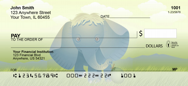 Baby Animal Personal Checks