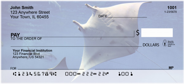Manta Rays Personal Checks