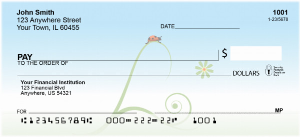 Ladybug Moments Personal Checks