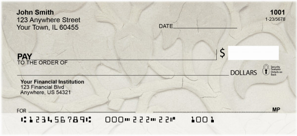 Carvings from Asia Personal Checks