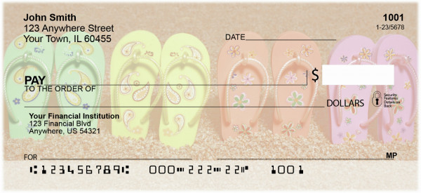 Flip Flop Personal Checks
