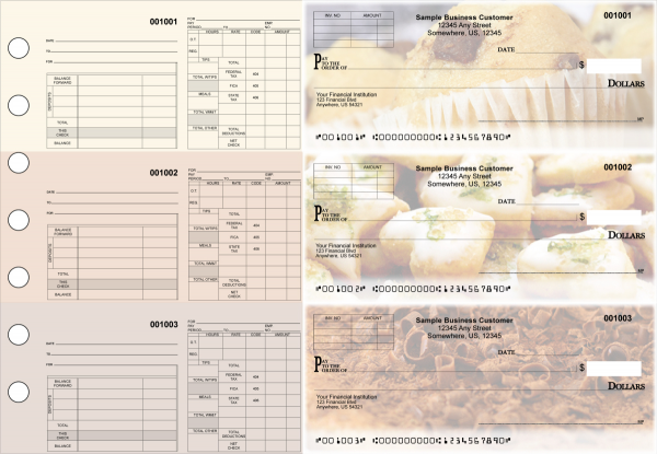 Bakery Multipurpose Invoice Payroll Designer Business Checks