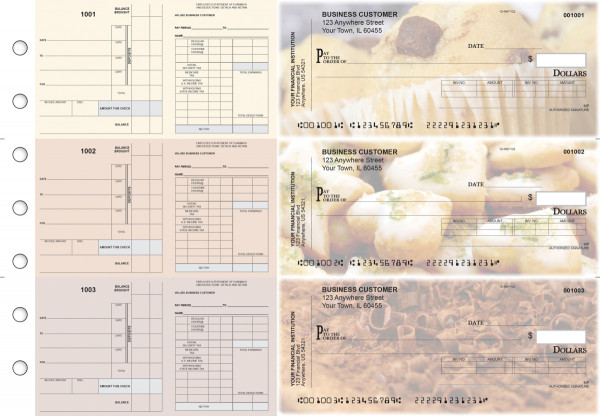 Bakery Payroll Invoice Business Checks