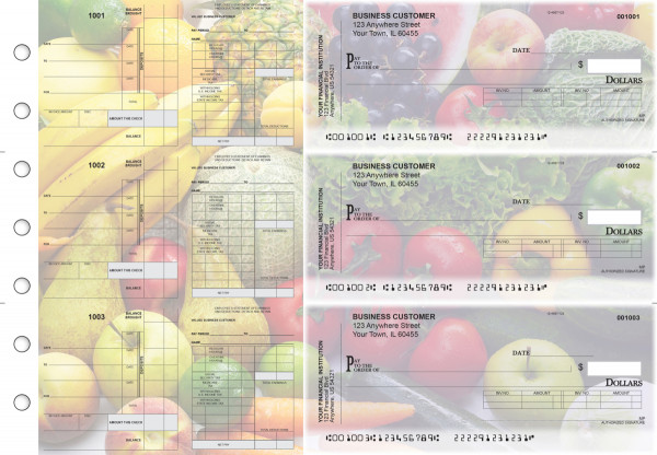 Fresh Produce Payroll Invoice Business Checks