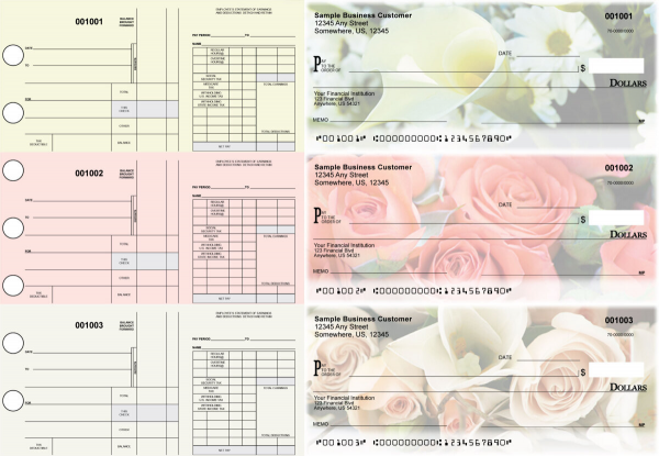 Florist Disbursement Payroll Designer Business Checks