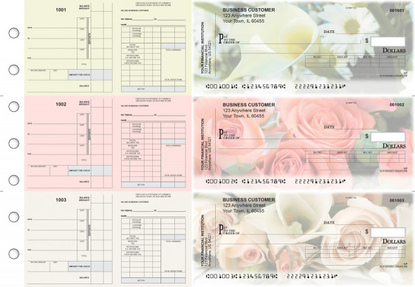 Florist Payroll Invoice Business Checks