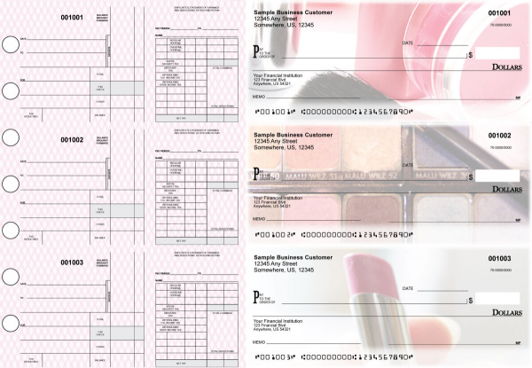 Makeup Disbursement Payroll Designer Business Checks