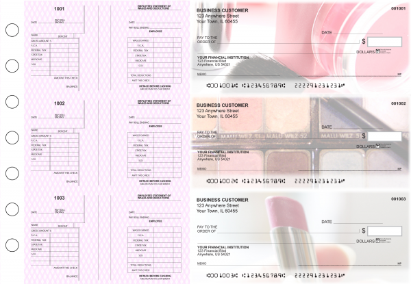 Makeup Multi-Purpose Salary Voucher Business Checks