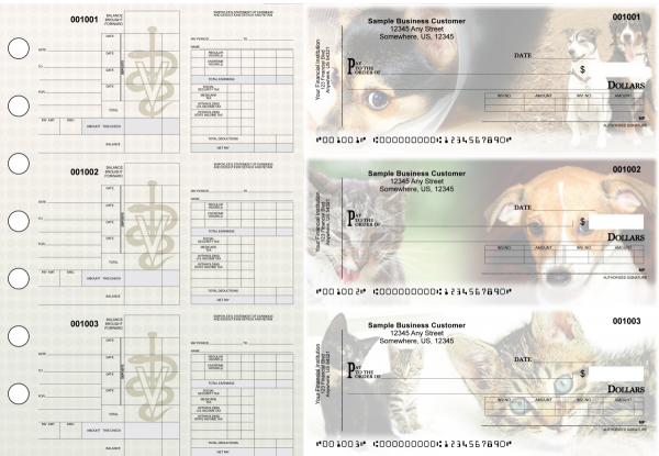 Veterinarian Itemized Disbursement Payroll Designer Business Checks