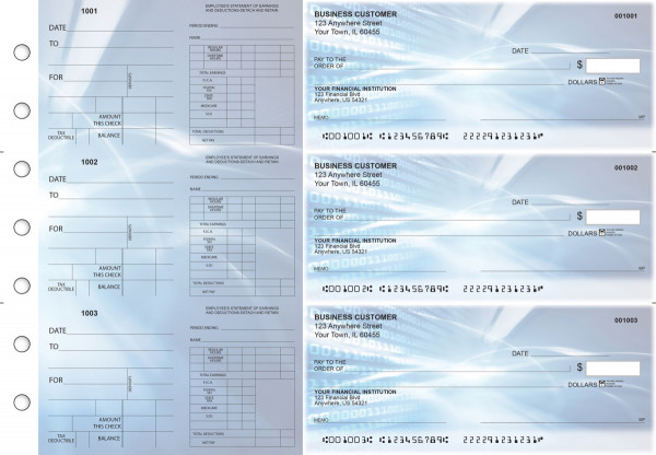 Digital Dual Purpose Voucher Business Checks