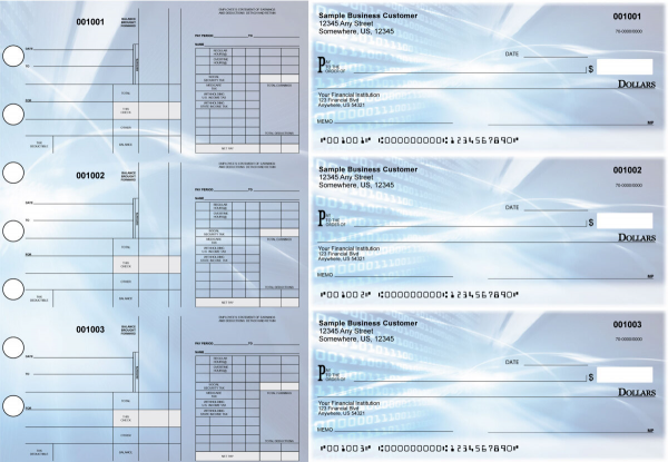 Digital Disbursement Payroll Designer Business Checks