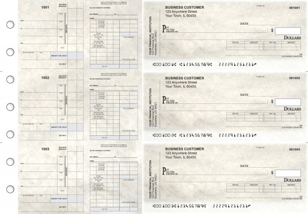 Granite Payroll Invoice Business Checks
