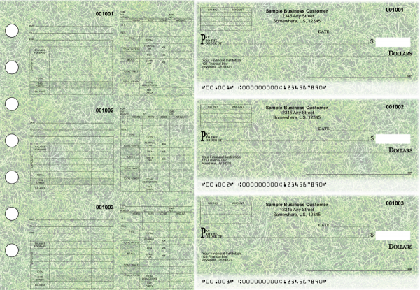 Grassy Multipurpose Invoice Payroll Designer Business Checks