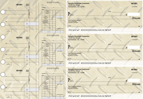 Iron Disbursement Payroll Designer Business Checks