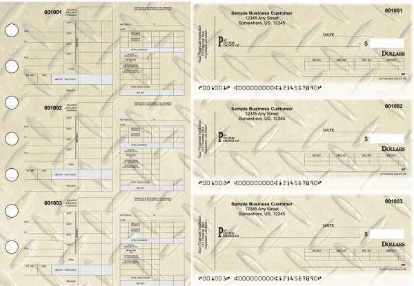 Iron Itemized Disbursement Payroll Designer Business Checks
