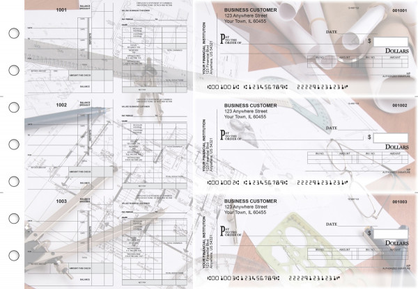 Architect Payroll Invoice Business Checks