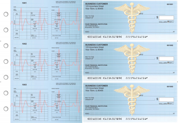 Medical Multi-Purpose Hourly Voucher Business Checks
