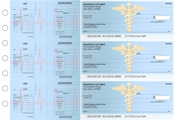Medical Multi-Purpose Salary Voucher Business Checks