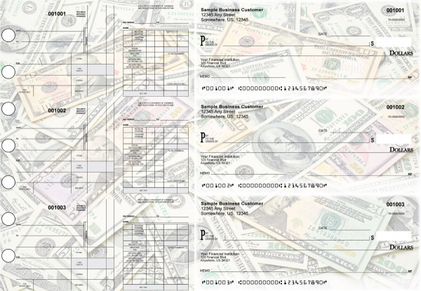Money Disbursement Payroll Designer Business Checks