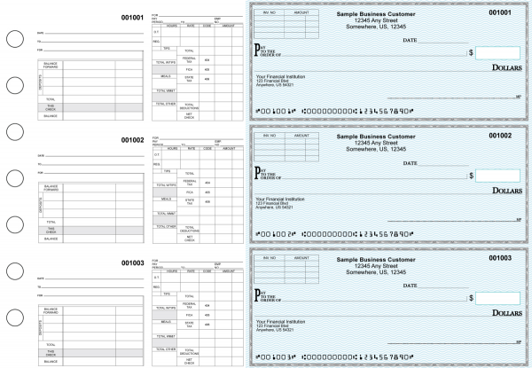 Teal Safety Multipurpose Invoice Payroll Business Checks